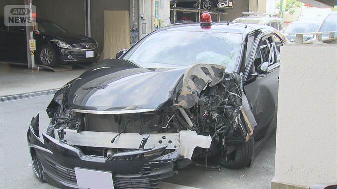 赤色灯つけ“緊急走行”か…飲酒運転も　“ニセ覆面パトカー”男2人逮捕 1枚目