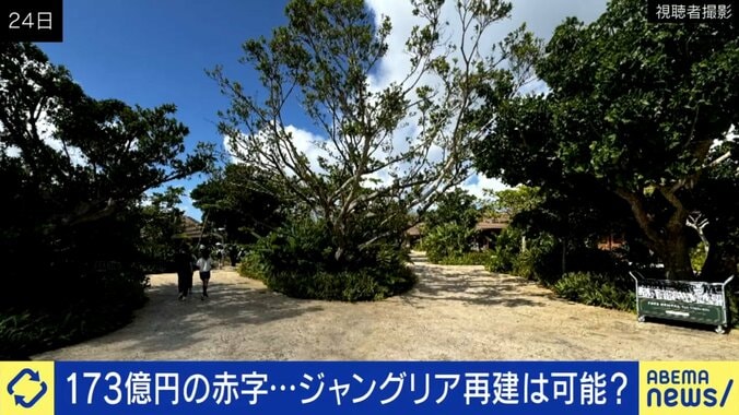 人はどこ？閑散とするジャングリア（視聴者撮影）