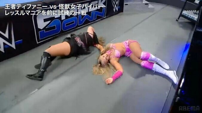 ダイブ後は何故か2人とも悶絶…