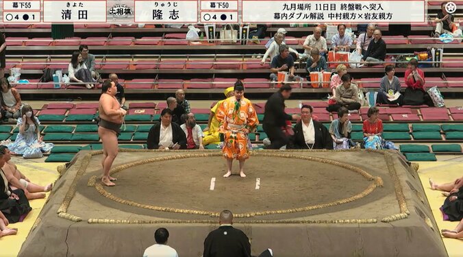 「取組中に気を失ってた」力士の真剣勝負で予期せぬアクシデント 強烈な張り手に土俵下でしばし動けず「ガクッときて心配」「威力恐るべし」 11枚目
