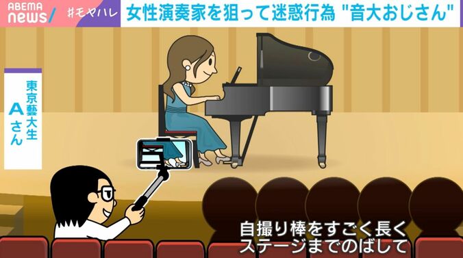 音大おじさんが演奏会で取った行動