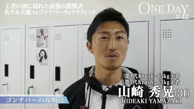 山崎秀晃、ゴンナパー攻略法を語る　佐々木大蔵にエール 1枚目