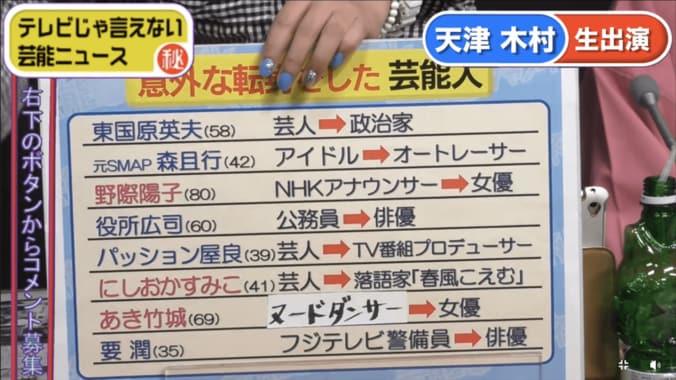 天津・木村はロケバス運転手、要潤は警備員から俳優に　意外な転身をした芸能人 3枚目