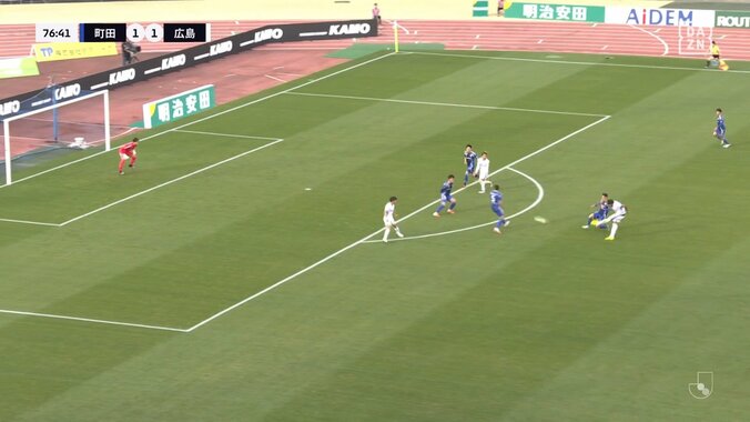 【映像】ジャーメイン良、GKの手を弾く強烈弾丸シュート