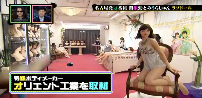 街で見かけた美女をラブドールに 「オリエント工業」に密着 1枚目