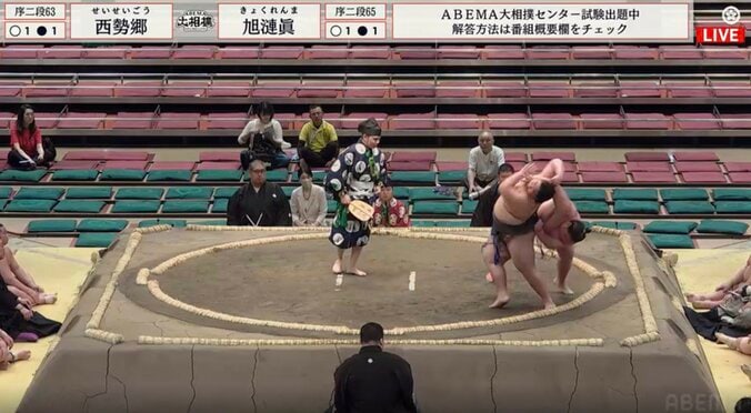 「決まり手は何？」大相撲夏場所、発生確率0.05%の“珍手”に館内どよめき 「おもろい投げ方」「もう一度見たい」大逆転劇に熱視線 2枚目