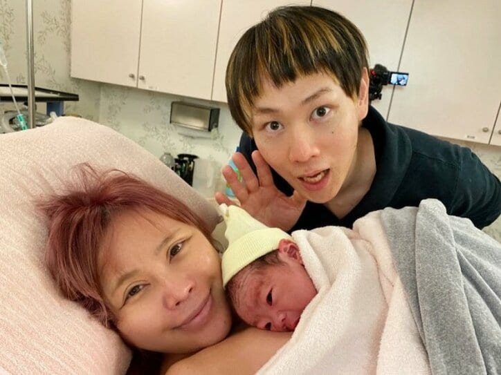 浜田ブリトニー＆いわみん、第2子男児の誕生を報告「本当に今幸せを感じてます」