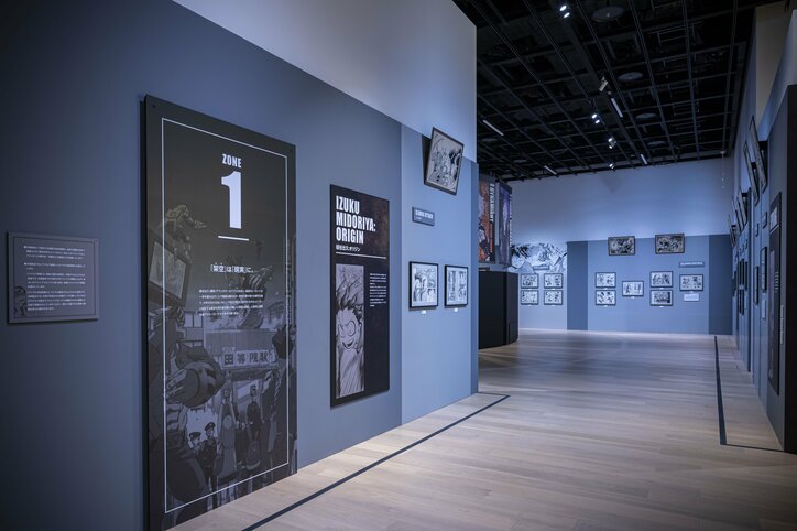 【写真・画像】『ヒロアカ』10年の軌跡と制作の裏側を体感！「堀越耕平『僕のヒーローアカデミア』原画展」開催　2枚目