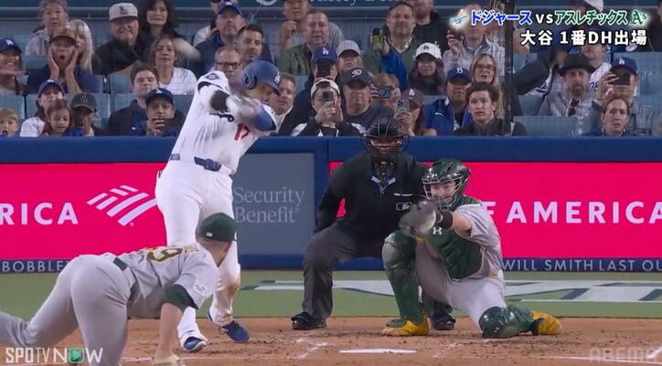 【写真・画像】凄まじい打球！大谷翔平の“痛烈173キロ”が話題「調子よさそう」「惜しい」驚愕ライナーもまさかの凡退にファン落胆
