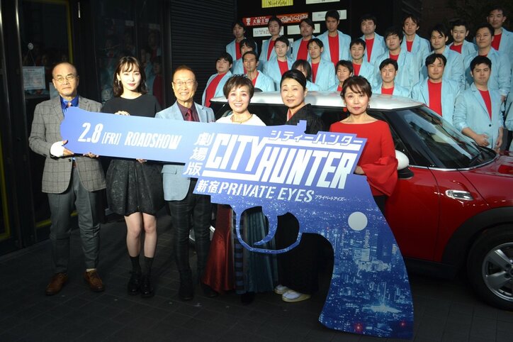 『劇場版シティーハンター＜新宿プライベート・アイズ＞』完成披露舞台挨拶　神谷明、20年ぶり新作に「最後までもっこり！楽しんで」