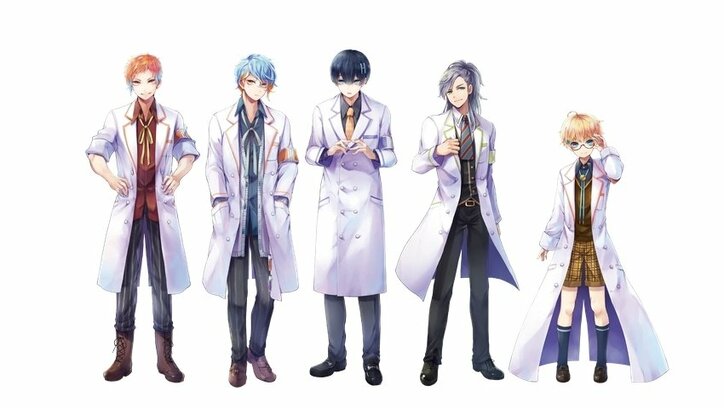 “刀剣” の次は “素粒子” ?! 「素粒子」を擬人化した日本科学応援新キャラクター『Particle Boys』が誕生