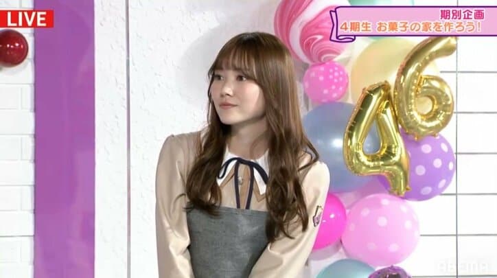 乃木坂46・4期生の“お菓子の家”がついに完成　初めての『46時間TV』で奮闘した16人