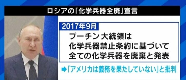 使用の可能性が急浮上する化学兵器、ロシア軍を思いとどまらせることは可能か