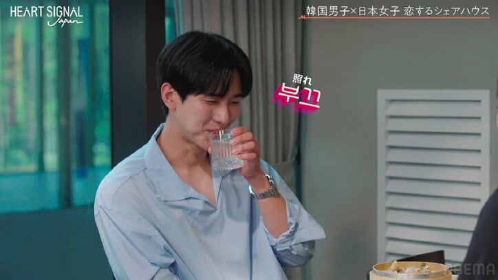 イケメン俳優との個室デートに大胆胸元＆ミニワンピで登場！23歳ダンサー「今日のデートが1番幸せ」『HEART SIGNAL JAPAN』第8話