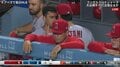 大谷翔平、相棒・イグレシアスの本塁打にベンチ内でこっそりお出迎え ファン「褒めてあげて」「かまってあげてた」