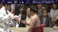 “勝負勘”が光った炎鵬、堂々の押し倒しで勝ち越し　視聴者「技能賞もいけるぞ」