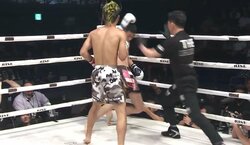 左フック一撃で“ぐにゃり”の衝撃失神KO「終わらせた…！」実況絶叫