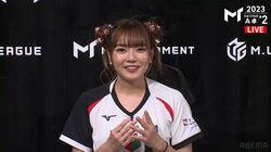 天然ギャル雀士が連続金星！山脇千文美が2位通過に役満スマイル 次の試合も「かわいい私で！」／麻雀・Mトーナメント