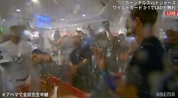 新型コロナからの復活へ メジャーリーグでのシャンパンファイトに解説者「こんな光景が見られるなんて幸せ」