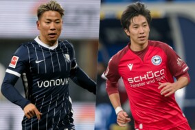 残留確定済みのボーフムが降格危機のビーレフェルトに競り勝つ…浅野と奥川はスタメン出場