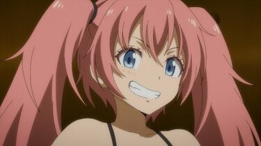 アニメ『転スラ3期』ダンジョン作成中に突然ミリムが現れて!? 第62話