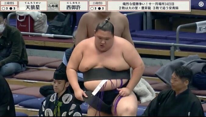 体重176キロ力士の“あまり見たことがない姿”