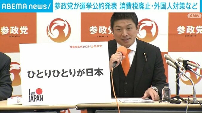 参政党・神谷代表