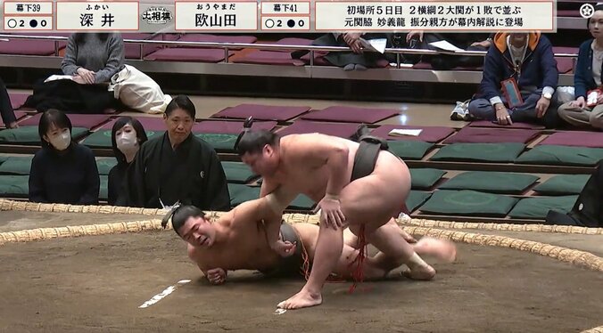 惜しくも敗れ初黒星