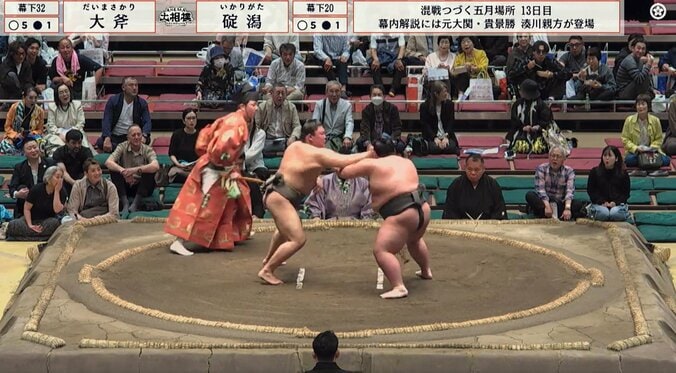 「やりやがったなって顔してる」「ものすごい公開ビンタ」ガチンコ相撲にファン恐々 「これ失神しないのすごい」「先輩をめっちゃ張る」ド迫力の一番に騒然 3枚目