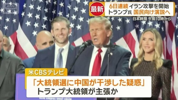「大統領選に中国が干渉した疑惑がある」主張か