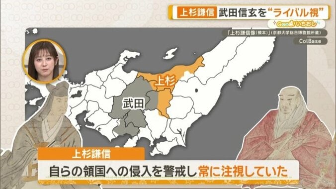 上杉謙信は武田信玄を常に注視