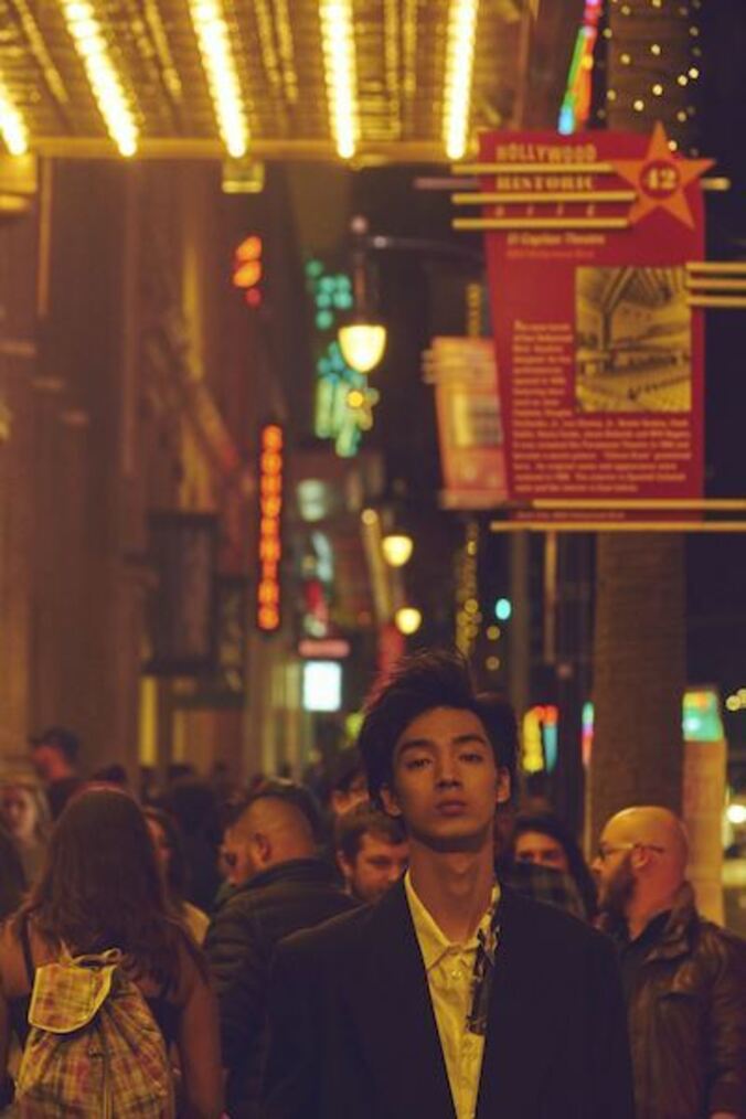 清水尋也ファースト写真集 『FLOATING』 留学先のロサンゼルスで撮影 3枚目