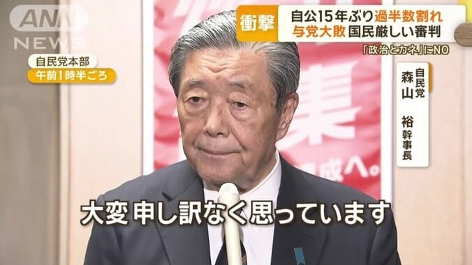 自民党　森山裕幹事長 