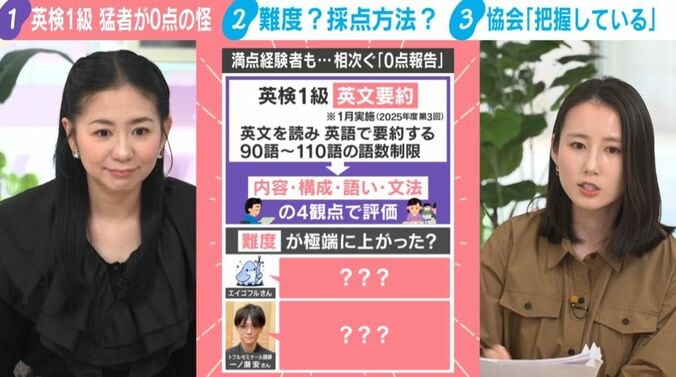 関根麻里／森川夕貴キャスター