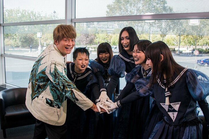 広報大使・香取慎吾が「ジャポニスム 2018」出演の中村獅童、東京ゲゲゲイとパリで出会う　7日放送『7.2 新しい別の窓』