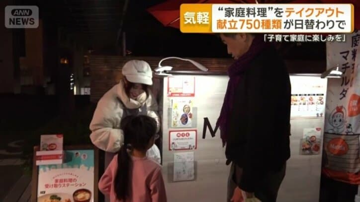 帰宅後に晩ご飯を作るのが大変な家庭に人気