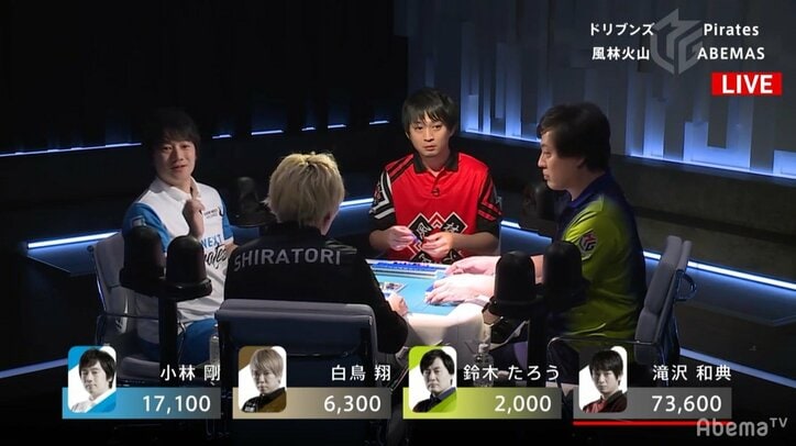 Mリーガーが華麗な牌さばきならぬ「卓さばき」を披露 試合中の卓トラブルを自力で解決/麻雀・大和証券Mリーグ