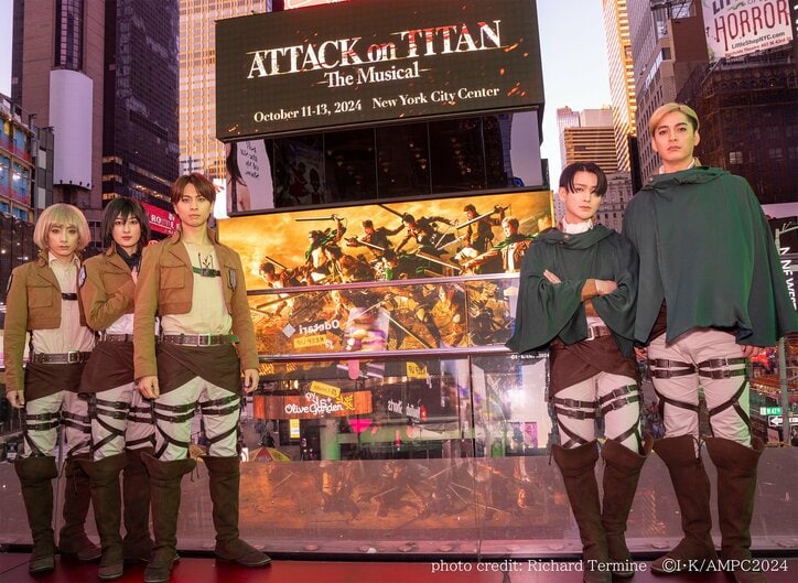 【写真・画像】「進撃の巨人」-the Musical- ニューヨーク公演、全公演SOLD OUTで開幕!日本凱旋チケットも販売中 3枚目
