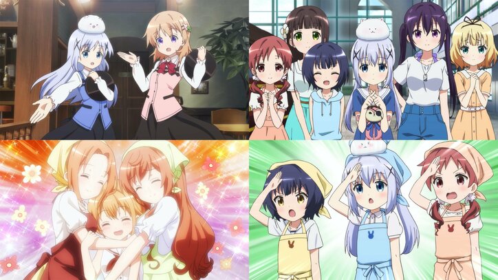 OVA『ご注文はうさぎですか?? ~Sing For You~』無料配信決定!シリーズ全作も見放題