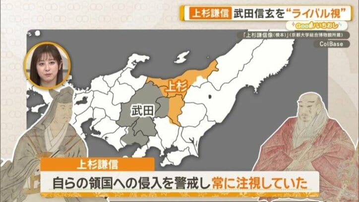 上杉謙信は武田信玄を常に注視