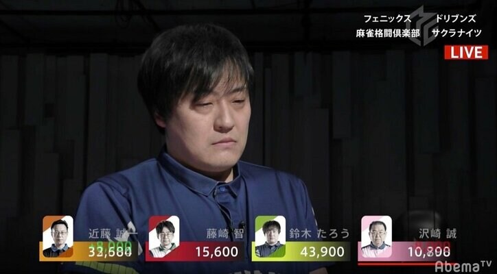 平均年齢57歳 麻雀“名人戦”で46歳・鈴木たろうが冷や汗トップ／麻雀・Mリーグ