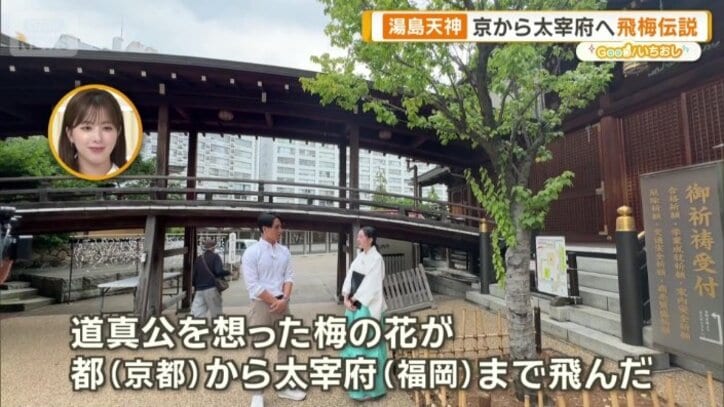 飛梅伝説と呼ばれる伝説