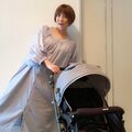 hitomi、第4子の出産を前に新たなベビーカーを購入「もうお散歩気分です」