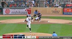 大谷翔平、前田健太との第1打席は三振！ なるか！？ ２年ぶり3度目の対決で35号