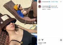 「わたしたちの夏」筧美和子＆中村アン、宮古島で仲良し水着ショットを披露
