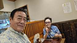 高橋英樹、暑い日に妻と堪能したもの「並んでやっと！」 夫婦ショットも公開