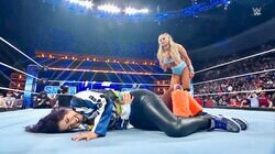 24歳新星女子レスラーが“ちゃっかりしすぎ”狡猾KO　「遠いのによく飛んだな」「ドンピシャ」元体操選手の暴力的美技がまたも話題に