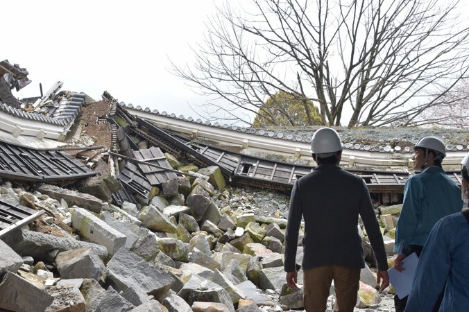 総工費600億円以上、工期20年…　地震から１年、前代未聞の大修復が始まる熊本城を取材 5枚目
