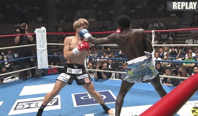 「まるでワンピースのルフィ」未知の異様に“のび～る”ジャブでKO 魔裟斗驚き「ジャブでダウンを…左一発で倒した」 5枚目