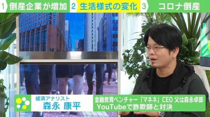 「中小企業は三重苦？」倒産企業3年ぶり増加の要因とは 2枚目